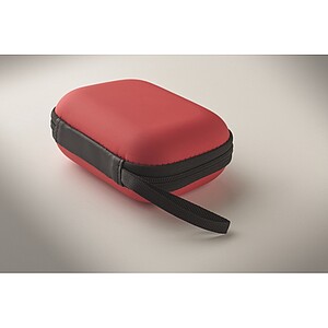 First aid kit, red