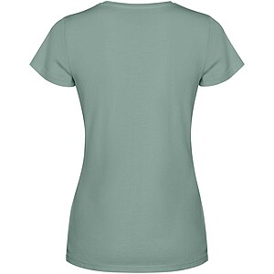 Fiyi short sleeve womens t-shirt, dark green