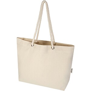 Florida 270 g/m2 GRS recycled beach tote bag 18L, natural
