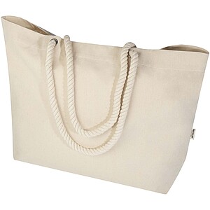 Florida 270 g/m2 GRS recycled beach tote bag 18L, natural