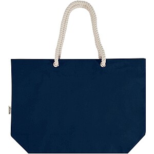 Florida 270 g/m2 GRS recycled beach tote bag 18L, navy
