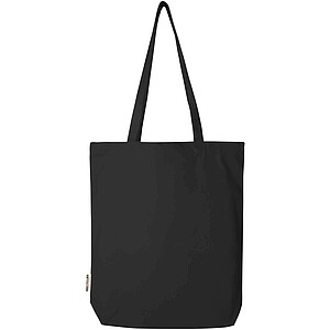 Florida 270 g/m2 GRS recycled tote bag 10L, solid black