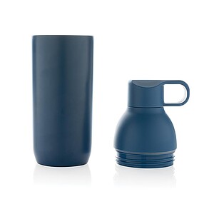 Flow RCS recycled stainless steel vacuum bottle, blue
