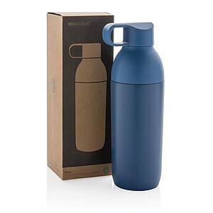Flow RCS recycled stainless steel vacuum bottle, blue