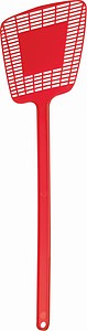 Fly swatter made of plastic
