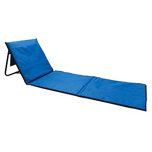 Foldable beach lounge chair,blue