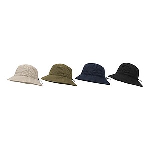 Foldable bucket hat, beige