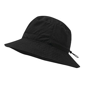 Foldable bucket hat, black
