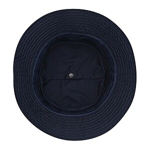 Foldable bucket hat, blue