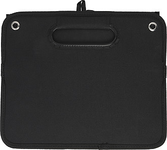 Foldable car organizer. Black