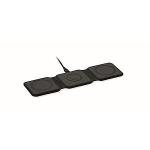 Foldable charging station, black