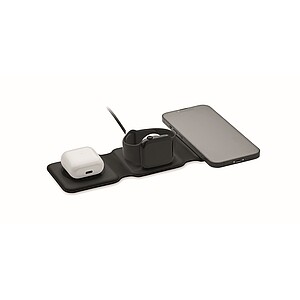 Foldable charging station, black