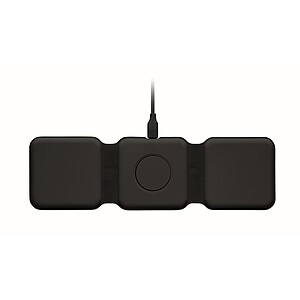 Foldable charging station, black