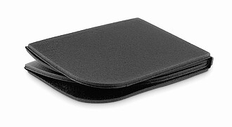 Foldable outdoor seat cushion, black