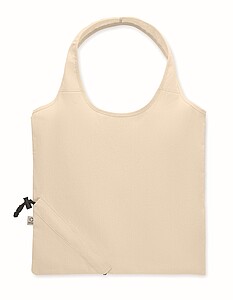 Foldable shopping bag 140 gr/m2, beige
