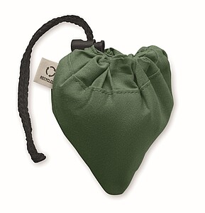 Foldable shopping bag 140 gr/m2, dark green