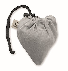 Foldable shopping bag 140 gr/m2, grey