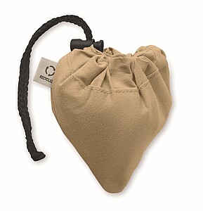 Foldable shopping bag 140 gr/m2, khaki