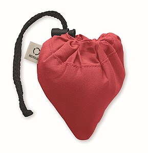 Foldable shopping bag 140 gr/m2, red