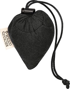 Foldable shopping bag, black