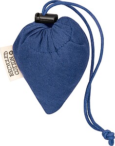 Foldable shopping bag, blue