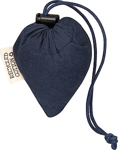 Foldable shopping bag, dark blue