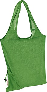 Foldable shopping bag, green