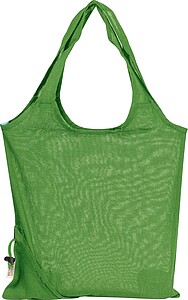 Foldable shopping bag, green
