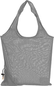 Foldable shopping bag, grey