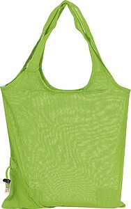 Foldable shopping bag, light green