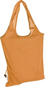 Foldable shopping bag, orange