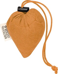 Foldable shopping bag, orange