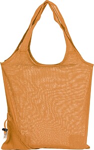 Foldable shopping bag, orange