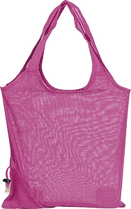 Foldable shopping bag, pink