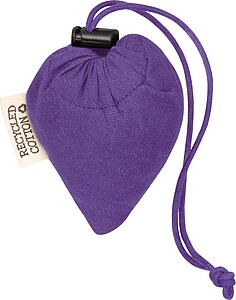 Foldable shopping bag, purple