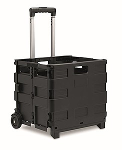Foldable shopping trolley
