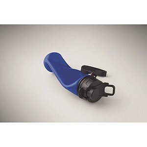 Foldable silicone sports bottle, royal blue