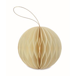 Foldable XMAS bauble hanger, beige