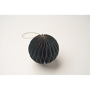 Foldable XMAS bauble hanger, green