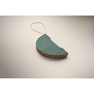 Foldable XMAS bauble hanger, green