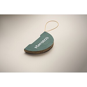 Foldable XMAS bauble hanger, green