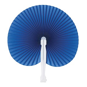 Folding fan, dark blue