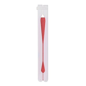 Folding fan, red