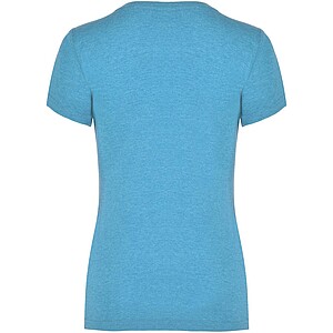 Fox short sleeve womens t-shirt, heather turquoise