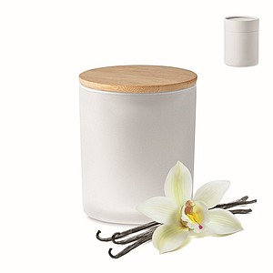 Fragranced plant based wax candle