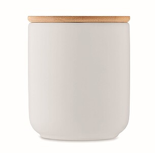 Fresh linen fragranced plant based wax candle