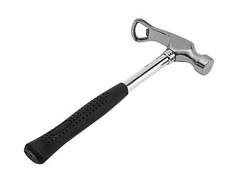 Friday hammer "Clock off",colour silver, black