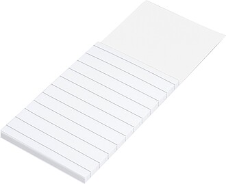 Fridge magnet with sticky notes, white