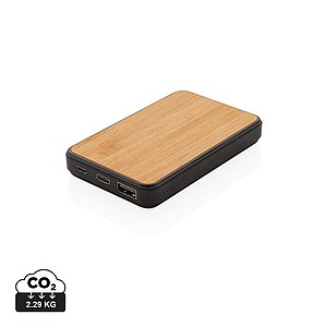 FSC® and RCS recycled plastic 5.000 mAh Powerbank