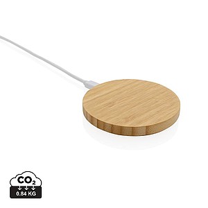 FSC® bamboo 15W wireless charger